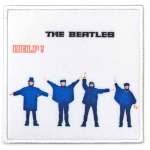 The Beatles - Help! Woven Patch in der Gruppe MERCHANDISE / Merch / Pop-Rock bei Bengans Skivbutik AB (5538464)