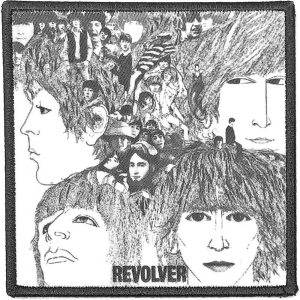 The Beatles - Revolver Woven Patch in der Gruppe MERCHANDISE / Merch / Pop-Rock bei Bengans Skivbutik AB (5538465)