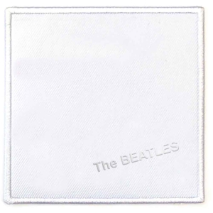The Beatles - White Album Woven Patch in der Gruppe MERCHANDISE / Merch / Pop-Rock bei Bengans Skivbutik AB (5538466)