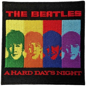 The Beatles - A Hard Day's Night Faces Woven Patch in der Gruppe MERCHANDISE / Merch / Pop-Rock bei Bengans Skivbutik AB (5538472)
