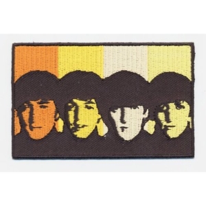 The Beatles - Heads In Bands Standard Patch in der Gruppe MERCHANDISE / Merch / Pop-Rock bei Bengans Skivbutik AB (5538484)