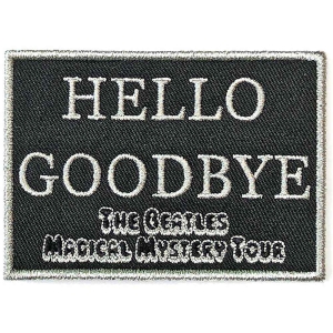 The Beatles - Hello Goodbye Woven Patch in der Gruppe MERCHANDISE / Merch / Pop-Rock bei Bengans Skivbutik AB (5538497)