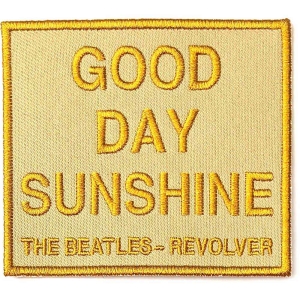 The Beatles - Good Day Sunshine Woven Patch in der Gruppe MERCHANDISE / Merch / Pop-Rock bei Bengans Skivbutik AB (5538498)