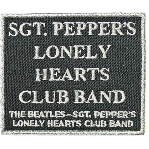 The Beatles - Sgt Pepper's? Bl Woven Patch in der Gruppe MERCHANDISE / Merch / Pop-Rock bei Bengans Skivbutik AB (5538502)