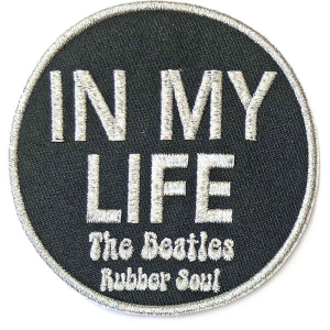 The Beatles - In My Life Woven Patch in der Gruppe MERCHANDISE / Merch / Pop-Rock bei Bengans Skivbutik AB (5538504)