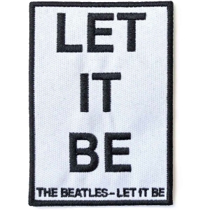 The Beatles - Let It Be Woven Patch in der Gruppe MERCHANDISE / Merch / Pop-Rock bei Bengans Skivbutik AB (5538506)