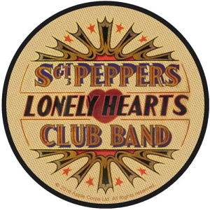 The Beatles - Vtge Sgt Pepper Drum Standard Patch in der Gruppe MERCHANDISE / Merch / Pop-Rock bei Bengans Skivbutik AB (5538513)