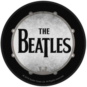 The Beatles - Drumskin Standard Patch in der Gruppe MERCHANDISE / Merch / Pop-Rock bei Bengans Skivbutik AB (5538520)