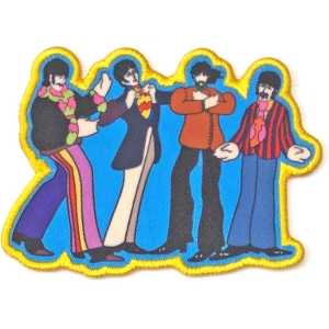 The Beatles - Sub Band Woven Patch in der Gruppe MERCHANDISE / Merch / Pop-Rock bei Bengans Skivbutik AB (5538523)