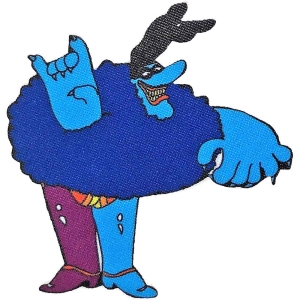 The Beatles - Chief Blue Meanie 2 Woven Patch in der Gruppe MERCHANDISE / Merch / Pop-Rock bei Bengans Skivbutik AB (5538526)