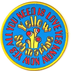 The Beatles - Aynil Circle Woven Patch in der Gruppe MERCHANDISE / Merch / Pop-Rock bei Bengans Skivbutik AB (5538529)