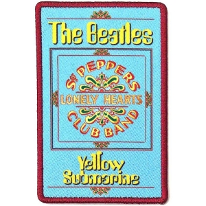 The Beatles - Lonely Hearts Woven Patch in der Gruppe MERCHANDISE / Merch / Pop-Rock bei Bengans Skivbutik AB (5538533)