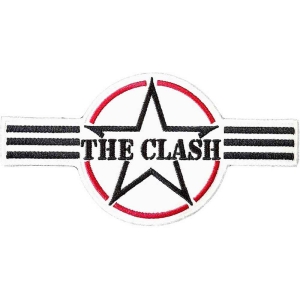 The Clash - Army Stripes Woven Patch in der Gruppe MERCHANDISE / Merch / Punk bei Bengans Skivbutik AB (5538538)