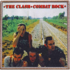 The Clash - Combat Rock Printed Patch in der Gruppe MERCHANDISE / Merch / Punk bei Bengans Skivbutik AB (5538542)