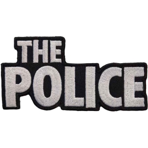 The Police - Logo Woven Patch in der Gruppe MERCHANDISE / Merch / Pop-Rock bei Bengans Skivbutik AB (5538559)