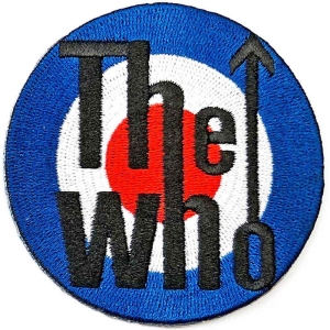 The Who - Target Logo Woven Patch in der Gruppe MERCHANDISE / Merch / Pop-Rock bei Bengans Skivbutik AB (5538566)