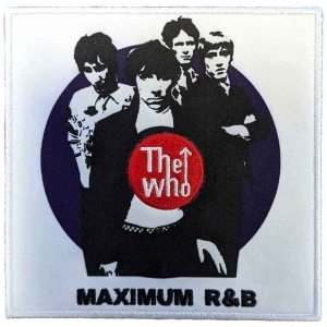 The Who - Maximum R&B Printed Patch in der Gruppe MERCHANDISE / Merch / Pop-Rock bei Bengans Skivbutik AB (5538570)