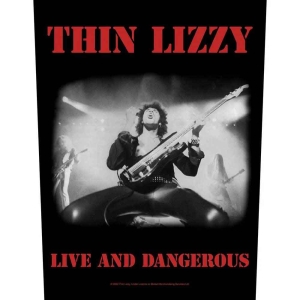 Thin Lizzy - Live & Dangerous Back Patch in der Gruppe MERCHANDISE / Merch / Hårdrock bei Bengans Skivbutik AB (5538580)