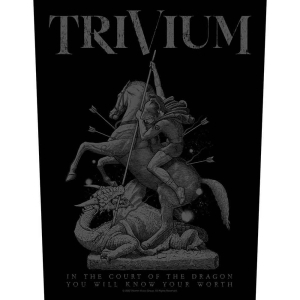 Trivium - In The Court Of The Dragon Back Patch in der Gruppe MERCHANDISE / Merch / Hårdrock bei Bengans Skivbutik AB (5538584)