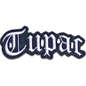 Tupac - Cut-Out Logo Woven Patch in der Gruppe MERCHANDISE / Merch / Hip Hop-Rap bei Bengans Skivbutik AB (5538589)