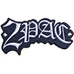 Tupac - Gothic Arch Woven Patch in der Gruppe MERCHANDISE / Merch / Hip Hop-Rap bei Bengans Skivbutik AB (5538590)