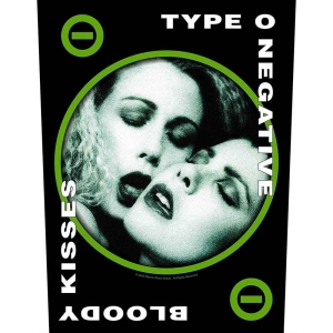 Type O Negative - Bloody Kisses Back Patch in der Gruppe MERCHANDISE / Merch / Hårdrock bei Bengans Skivbutik AB (5538594)