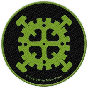 Type O Negative - Gear Logo Standard Patch in der Gruppe MERCHANDISE / Merch / Hårdrock bei Bengans Skivbutik AB (5538599)
