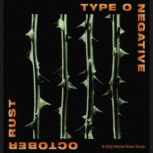 Type O Negative - October Rust Standard Patch in der Gruppe MERCHANDISE / Merch / Hårdrock bei Bengans Skivbutik AB (5538600)
