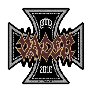 Vader - Iron Times Standard Patch in der Gruppe MERCHANDISE / Merch / Hårdrock bei Bengans Skivbutik AB (5538603)