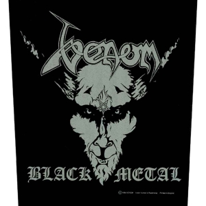Venom - Black Metal Back Patch in der Gruppe MERCHANDISE / Merch / Hårdrock bei Bengans Skivbutik AB (5538604)