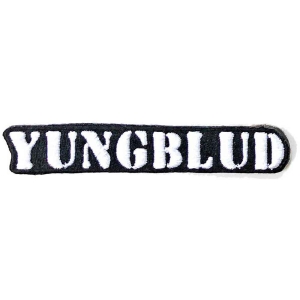 Yungblud - Stencil Logo Woven Patch in der Gruppe MERCHANDISE / Merch / Pop-Rock bei Bengans Skivbutik AB (5538625)