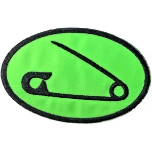Yungblud - Safety Pin Woven Patch in der Gruppe MERCHANDISE / Merch / Pop-Rock bei Bengans Skivbutik AB (5538627)
