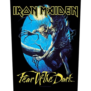 Iron Maiden - Fear Of The Dark Back Patch in der Gruppe MERCHANDISE / Merch / Hårdrock bei Bengans Skivbutik AB (5538636)