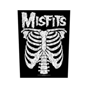 Misfits - Ribcage Back Patch in der Gruppe MERCHANDISE / Merch / Punk bei Bengans Skivbutik AB (5538638)