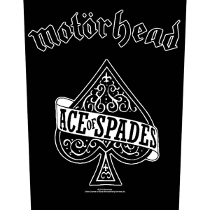 Motorhead - Ace Of Spades 2010 Back Patch in der Gruppe MERCHANDISE / Merch / Hårdrock bei Bengans Skivbutik AB (5538640)