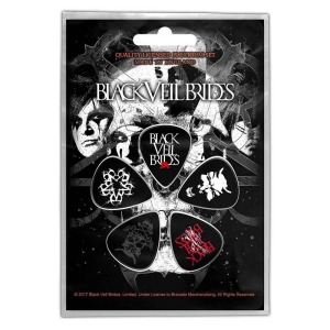 Black Veil Brides - Skull Plectrum Pack in der Gruppe MERCHANDISE / Merch / Hårdrock bei Bengans Skivbutik AB (5538642)