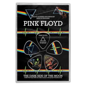 Pink Floyd - Dark Side Of The Moon Plectrum Pack in der Gruppe MERCHANDISE / Merch / Pop-Rock bei Bengans Skivbutik AB (5538652)