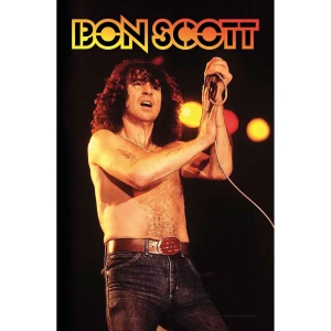 Bon Scott - Bon Scott Textile Poster in der Gruppe MERCHANDISE / Merch / Hårdrock bei Bengans Skivbutik AB (5538686)