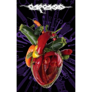 Carcass - Torn Arteries Textile Poster in der Gruppe MERCHANDISE / Merch / Hårdrock bei Bengans Skivbutik AB (5538690)