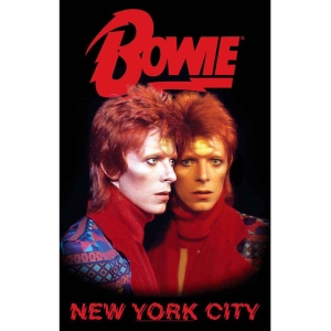 David Bowie - New York City Textile Poster in der Gruppe MERCHANDISE / Merch / Pop-Rock bei Bengans Skivbutik AB (5538697)