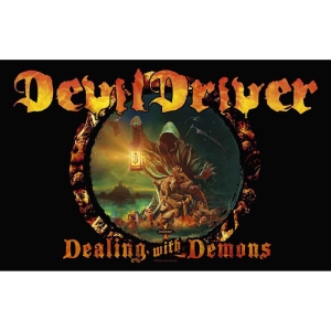 Devildriver - Dealing With Demons Textile Poster in der Gruppe MERCHANDISE / Merch / Hårdrock bei Bengans Skivbutik AB (5538699)