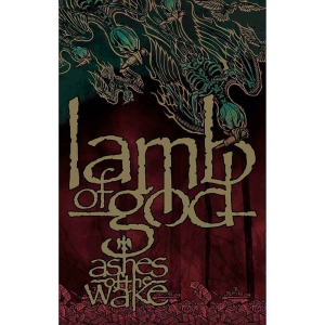 Lamb Of God - Ashes Of The Wake Textile Poster in der Gruppe MERCHANDISE / Merch / Hårdrock bei Bengans Skivbutik AB (5538726)