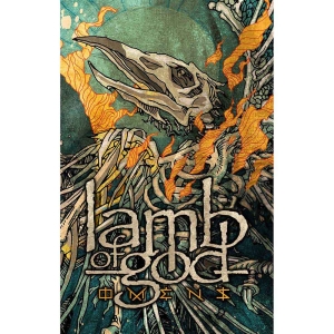 Lamb Of God - Omens Textile Poster in der Gruppe MERCHANDISE / Merch / Hårdrock bei Bengans Skivbutik AB (5538727)
