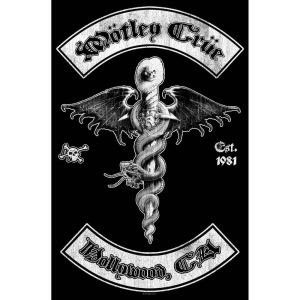 Motley Crue - Hollywood Textile Poster in der Gruppe MERCHANDISE / Merch / Hårdrock bei Bengans Skivbutik AB (5538741)
