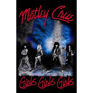 Motley Crue - Girls, Girls, Girls Textile Poster in der Gruppe MERCHANDISE / Merch / Hårdrock bei Bengans Skivbutik AB (5538742)