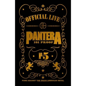 Pantera - 101 Proof Textile Poster in der Gruppe MERCHANDISE / Merch / Hårdrock bei Bengans Skivbutik AB (5538757)