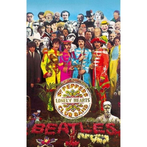 The Beatles - Sgt Pepper Textile Poster in der Gruppe MERCHANDISE / Merch / Pop-Rock bei Bengans Skivbutik AB (5538775)