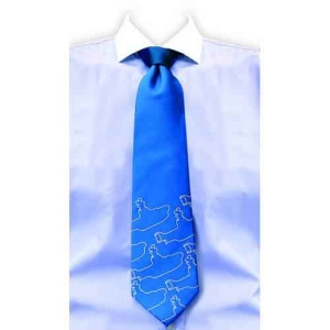 The Beatles - Yellow Sub Blue Silk Neck Tie in der Gruppe MERCHANDISE / Merch / Pop-Rock bei Bengans Skivbutik AB (5538797)