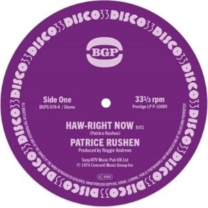 Rushen Patrice - Haw-Right Now / Kickin' Back in der Gruppe VINYL / Jazz bei Bengans Skivbutik AB (5538832)