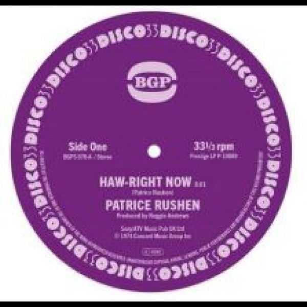 Rushen Patrice - Haw-Right Now / Kickin' Back in der Gruppe VINYL / Bestseller bei Bengans Skivbutik AB (5538832)